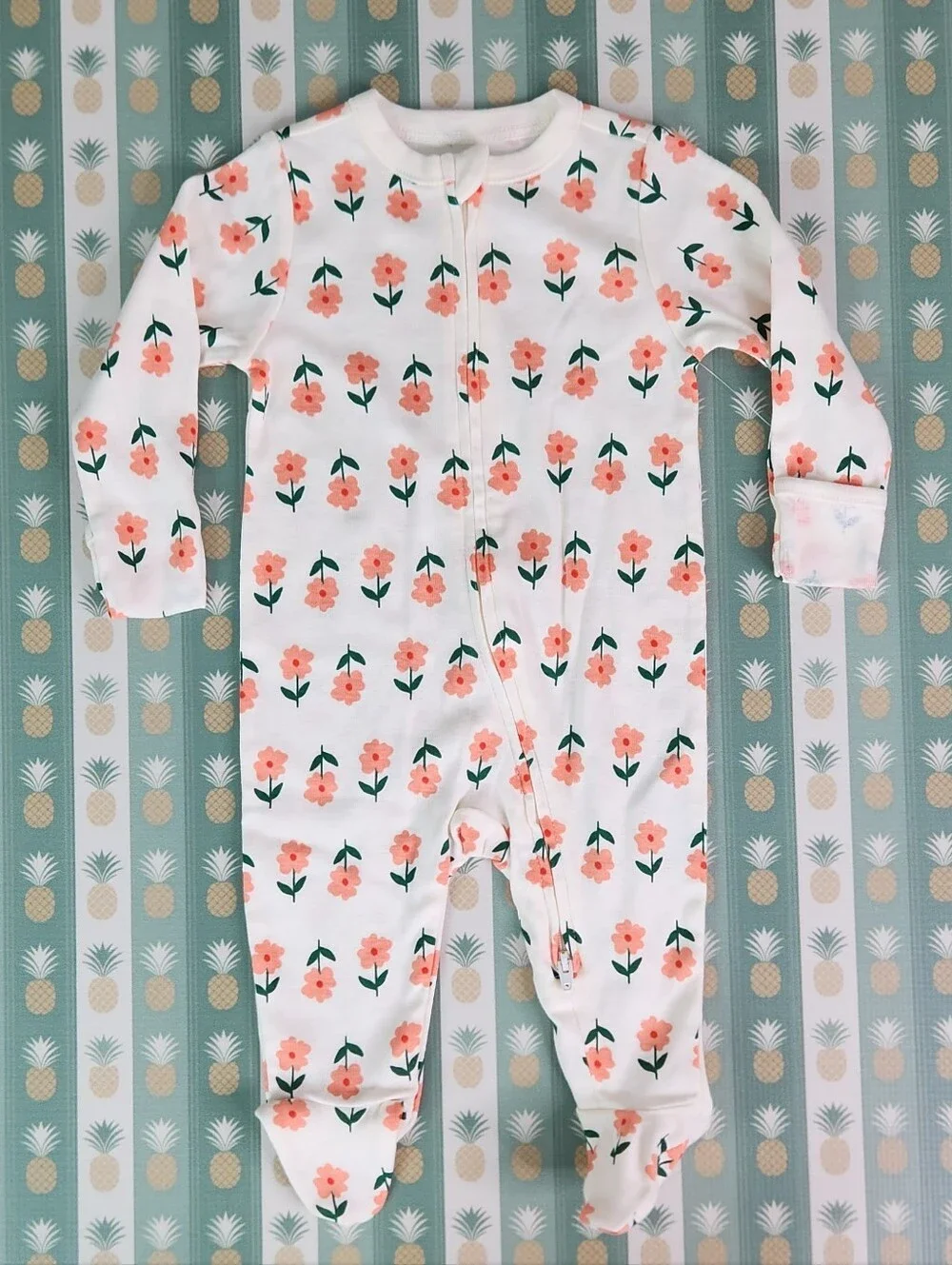 Old Navy 2-Way-Zip Sleep & Play Footed One-Piece